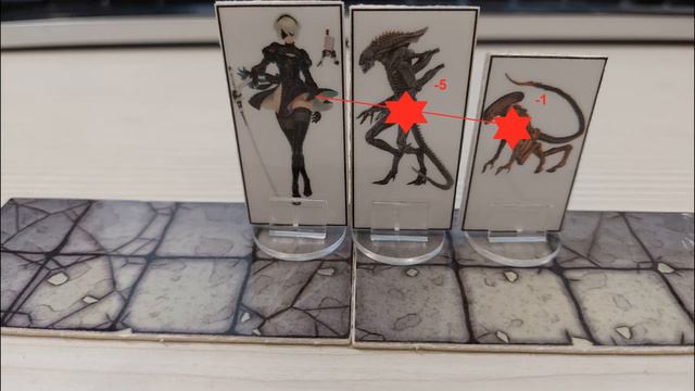 Бонусные персонажи настольной игры "Фантастическая битва". смотреть онлайн