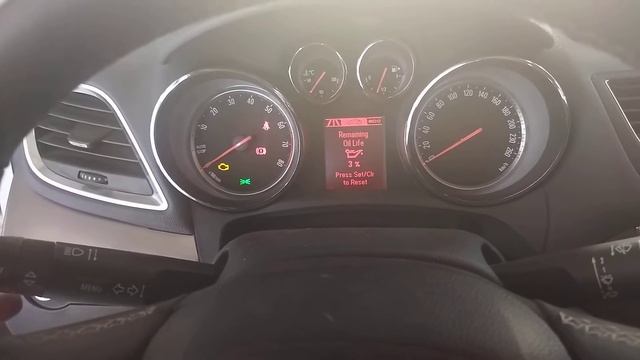Opel Mokka сброс сервисного обслуживания. Oil service reset смотреть онлайн