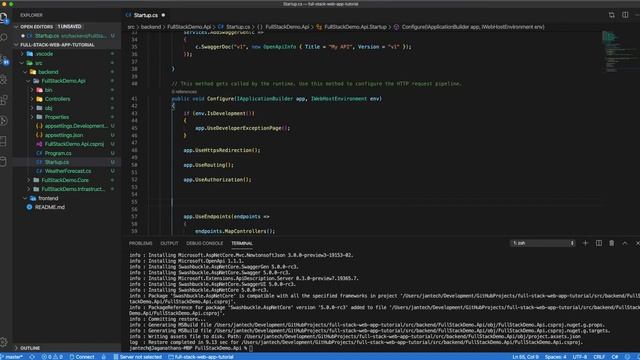 Adding swagger in dotnet core 3.0 - webapi смотреть онлайн