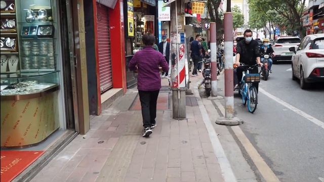 Старые улицы Гуанчжоу | прогулка по городу смотреть онлайн