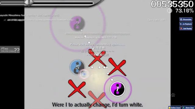 Osu! Bad Apple!! - Masayoshi Minoshima feat. nomico (Hard) смотреть онлайн