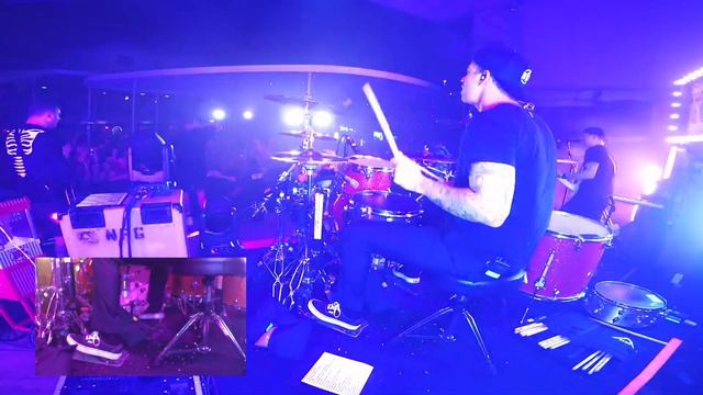 New Found Glory - Hit Or Miss (Drum Cam) смотреть онлайн