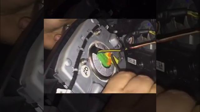 Как снять подушку безопасности Mercedes Benz S class w221 VOLANTY.CZ смотреть онлайн