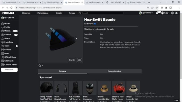 Os itens Grátis Do Evento Roblox Innovation Awards 2023 смотреть онлайн