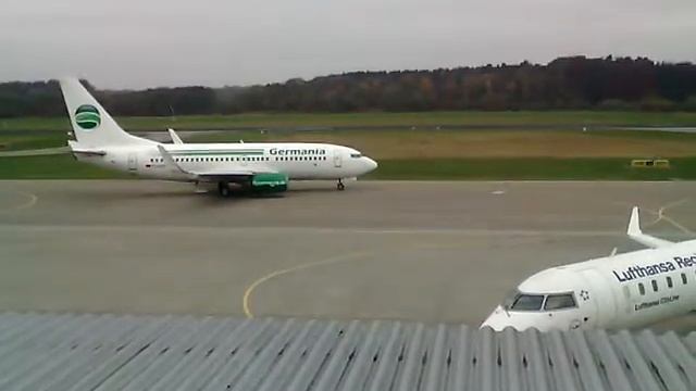 Airport Friedrichshafen Germania 737 смотреть онлайн