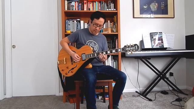Sunny - jazz guitar solo - Epiphone Emperor guitar смотреть онлайн