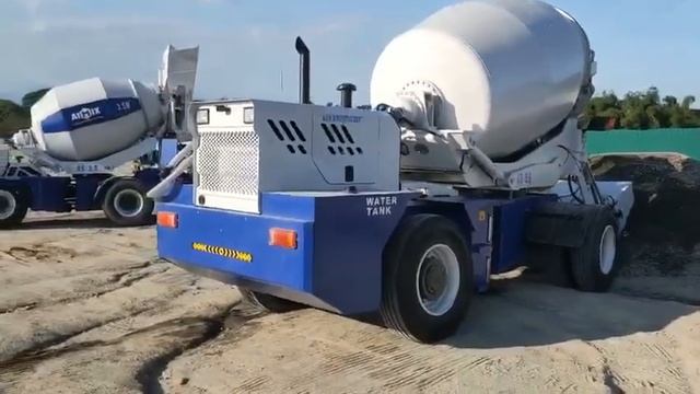 3.5 5.5 self loading mixer truck in Bataan Philippines AIMIX Group смотреть онлайн