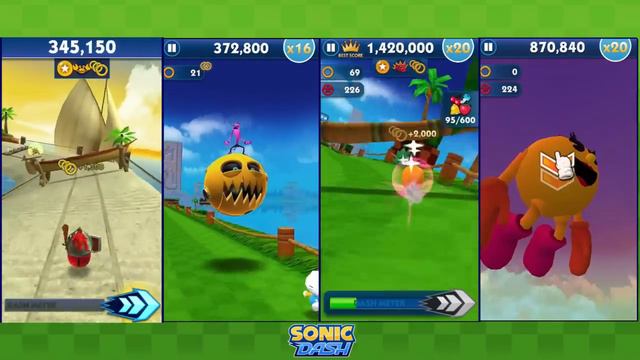 Sonic Dash VS: 3rd Party Characters смотреть онлайн