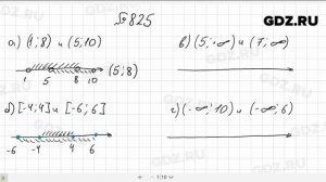 № 825- Алгебра 8 класс Макарычев