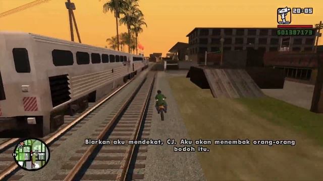 GTA San Andreas Gameplay - Wrong Side of the Tracks смотреть онлайн