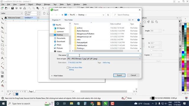 How Export save CDR file as JPEG and PNG in Corel Draw X3 X4 X5 X6 X7 2020 2022 смотреть онлайн