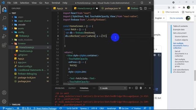 React Native For Beginner ReactNative101 Part60 FetchData With Data FieldName смотреть онлайн
