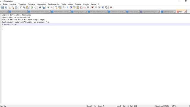 Digitando um numero com JAVA (import Scanner) смотреть онлайн