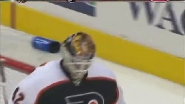 Thomas Vanek Goal - Game 4, 2006 ECQF Sabres vs. Flyers смотреть онлайн