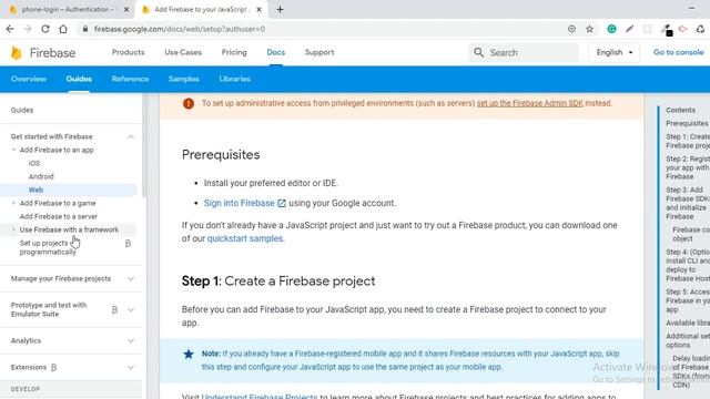 Phone Authentication in React JS with Firebase смотреть онлайн
