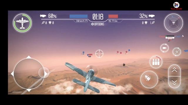 Sky Baron War of Nations Mobile | Air Combat Plan Fighting Game (ANDROID/IOS) - GAMEPLAY 1080P 60FP смотреть онлайн
