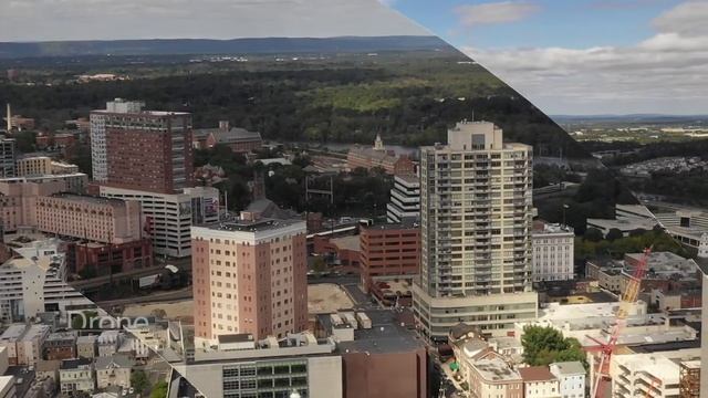 New Brunswick New Jersey Aerial смотреть онлайн
