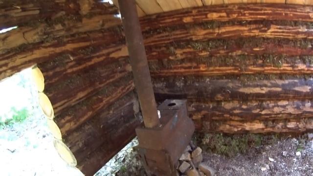 18 дней в тайге. Август. Продолжаем строительство базовой избы. Часть 2