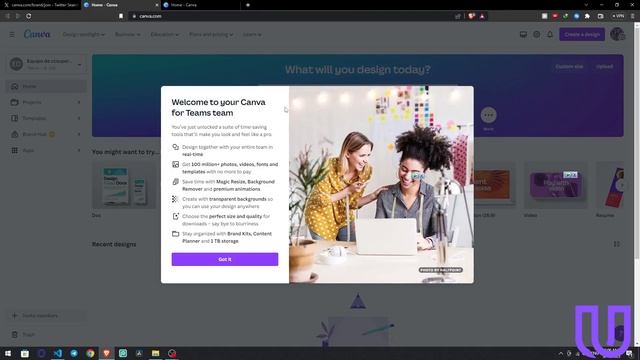 احصل علي حساب كانفا برو مجاناً مدي الحياة - How To Get Canva Pro Life time For FREE смотреть онлайн