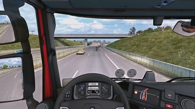 ETS2 1.38 ProMods 2.50 Renault Range T Toulouse - Le Mans смотреть онлайн
