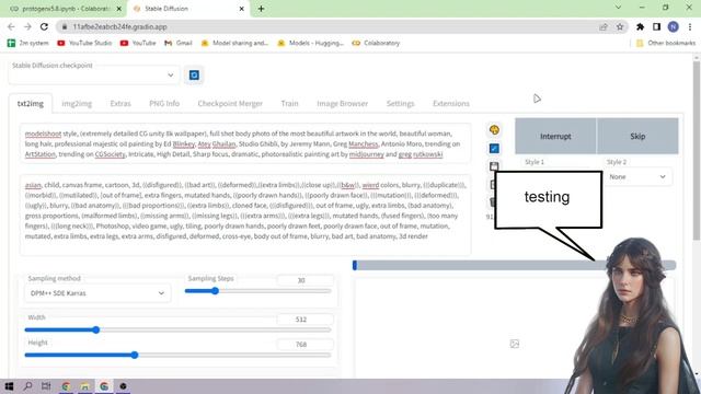 Protogen x5.8 - Stable Diffusion 1-CLICK Google Colab Setup смотреть онлайн