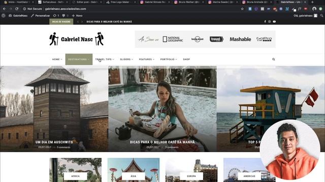 As Principais Configurações Do Tema Soledad Para Blogs. смотреть онлайн