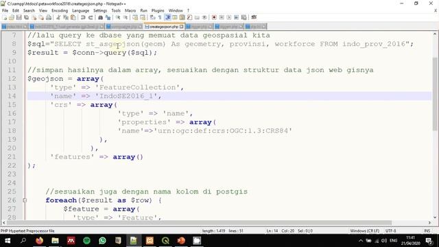 Menghubungkan Web Map (Leaflet) dengan PostGIS смотреть онлайн