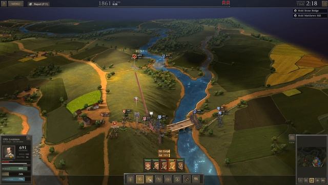 Ultimate General: Civil War | Battle of Manassas Part 1 смотреть онлайн