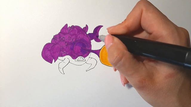 Рисуем Хрустикоида Галактическая Атака Жёлтый глаз GooJitZu/ How to draw GooJitZu смотреть онлайн