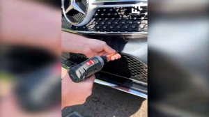 Как установить рамку переднего номера на Mercedes CLS ? Не повторяйте дома!!!