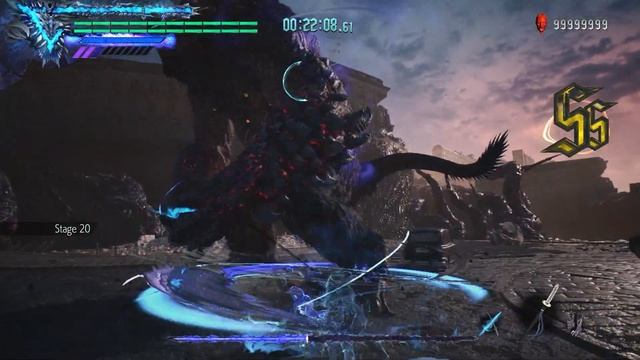 Devil May Cry 5 - Boss Vergil vs Goliath - Turbo (No Damage) смотреть онлайн