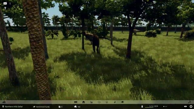Making a Dinosaur Island, T-rex hunting - Prehistoric Kingdom смотреть онлайн
