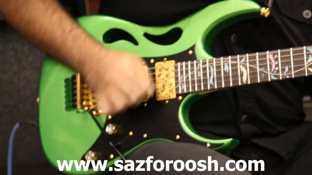تست گیتار آیبانز توسط استاد امیر حسین نفریه Ibanez PIA3761 EVG смотреть онлайн