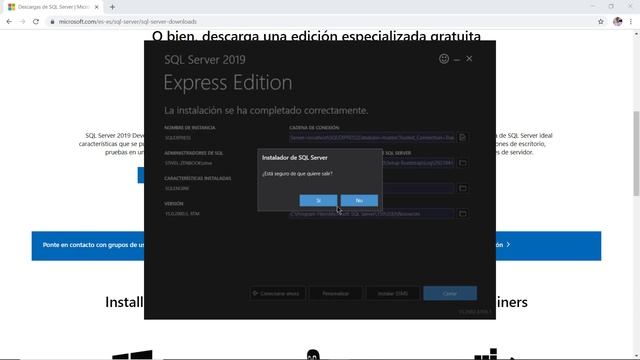 INSTALAR SQL SERVER EXPRESS Y SQL SERVER MANAGEMENT STUDIO(SSMS) EN WINDOWS 10 смотреть онлайн