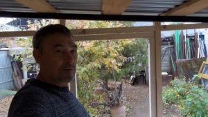 БЕСЕДКА ИЗ ПРОФИЛЬНОЙ ТРУБЫ / Готовлю беседку к зиме