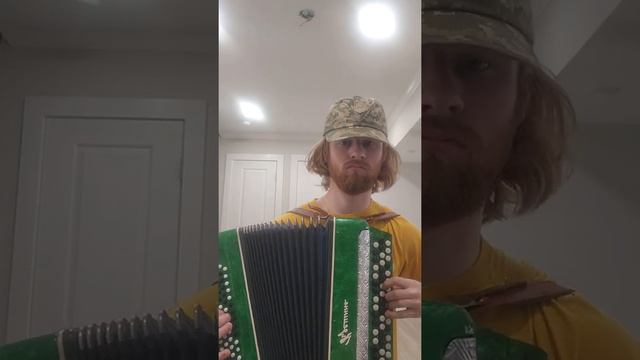 Гімн України на баяні - Ukrainian National anthem on button accordion смотреть онлайн