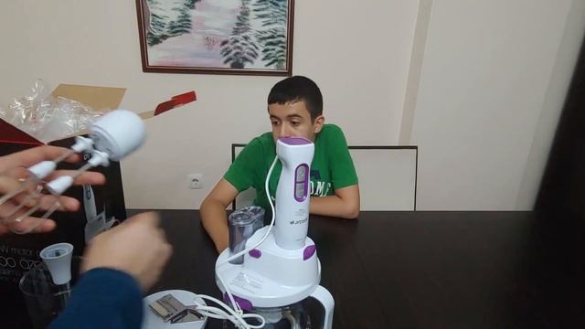 Arçelik K 1261 RHB Blender Seti yorumları , kutu açılımı ve ilk deneyim. смотреть онлайн