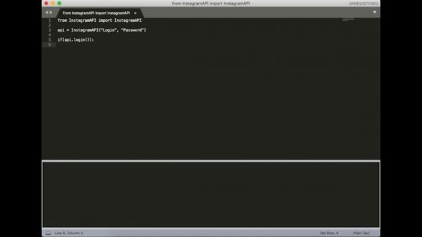 Instagram API | Python basic login