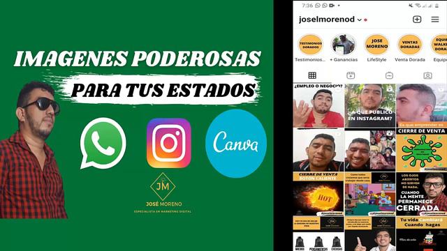 🚥🎯¿Cómo hacer imágenes poderosas para tus estados con canva? | Jose Moreno 🎯🚥 | Walkess 🎯🚥 смотреть онлайн