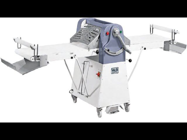 Тестораскаточная машина WLBake DSF 600-1200. Обзор. смотреть онлайн