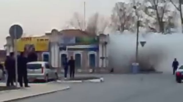 Возгорание машины в Ачинске смотреть онлайн