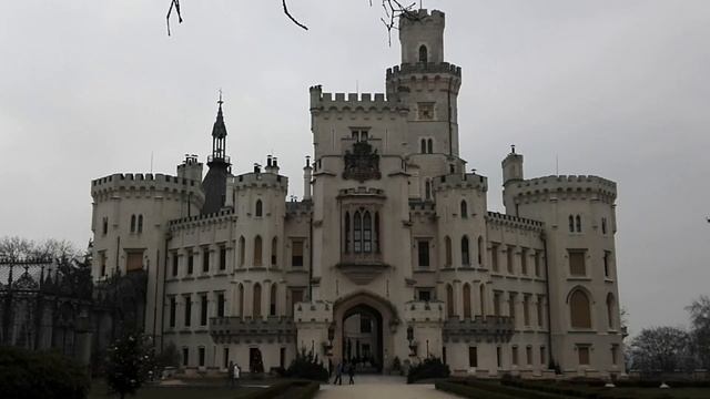 Замок Глубока над Влтавой Чехия смотреть онлайн