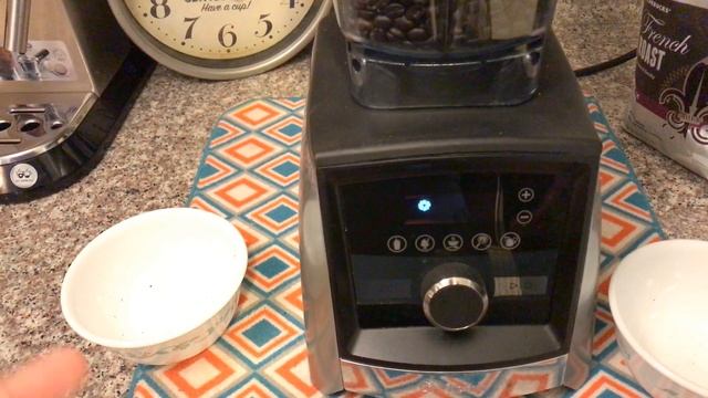 How to grind Starbucks coffee beans at Home in Vitamix Ascent 3500 series смотреть онлайн