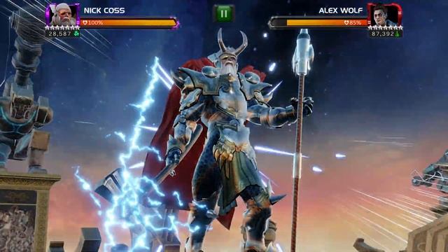 ODIN | Marvel: Contest of Champions | Special Moves | MCOC смотреть онлайн