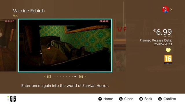 Vaccine Rebirth | Nintendo Switch eShop Information смотреть онлайн