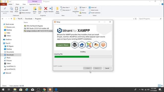 How to Download and install XAMPP Server on windows смотреть онлайн