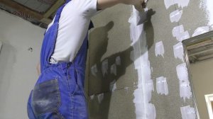 Шпаклёвка перегородки из ДСП [№81]