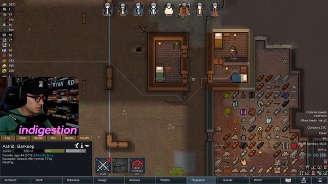 Rimworld VANILLA Let's Play - [Episode 26] - 2020 Randy Random playthrough смотреть онлайн