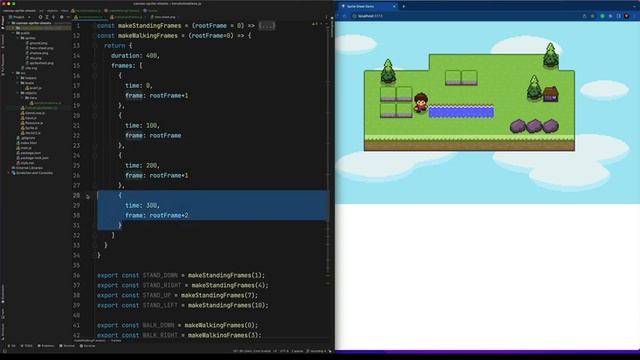 Build a Game with JavaScript and HTML Canvas [RPG Kit series] смотреть онлайн