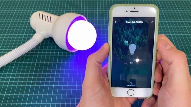 Цветная LED RGB WiFi Лампа E27 с AliExpress смотреть онлайн